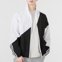 Adidas阿迪達(dá)斯NEO男裝運(yùn)動(dòng)服梭織立領(lǐng)風(fēng)衣HC9680