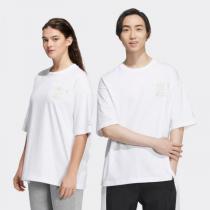 Adidas阿迪達(dá)斯NEO服裝男服夏季印花圓領(lǐng)短袖T恤運(yùn)動(dòng)服IA6736