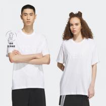 Adidas阿迪達斯NEO服裝男服女服夏季簡約百搭短袖T恤運動服IS2781