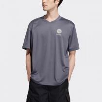 Adidas阿迪達(dá)斯NEO服裝男服夏季寬松圓領(lǐng)短袖T恤運(yùn)動服HM2045