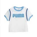 PUMA彪馬官網(wǎng)旗艦女裝2025新款運(yùn)動(dòng)休閑圓領(lǐng)短袖T恤631946