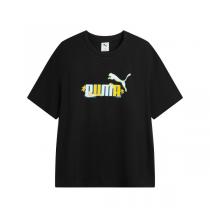 PUMA彪馬官網(wǎng)旗艦?zāi)醒b女裝2025新款運動休閑圓領(lǐng)短袖T恤690748