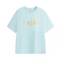 PUMA彪馬官網(wǎng)旗艦?zāi)醒b女裝2025新款運動休閑圓領(lǐng)短袖T恤690748