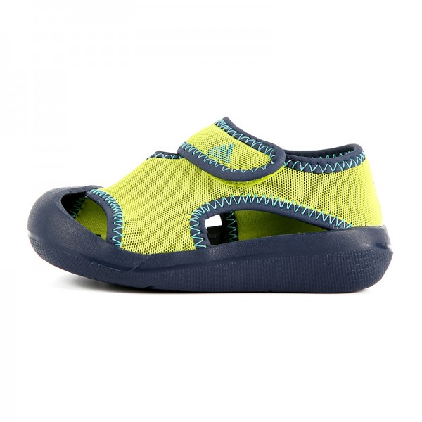 阿迪达斯adidas童鞋男婴童0-4岁儿童魔术贴沙滩凉鞋
