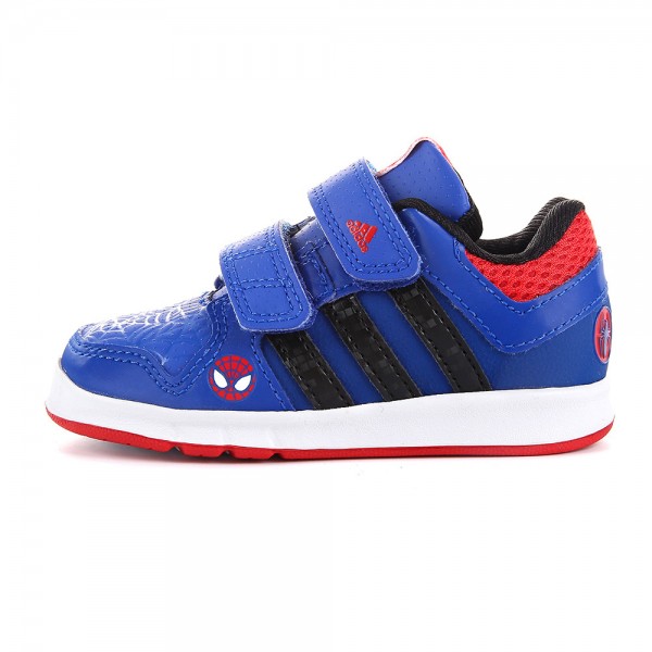 阿迪达斯adidas男婴童0-4岁儿童蜘蛛侠魔术贴休闲鞋运动鞋B24569