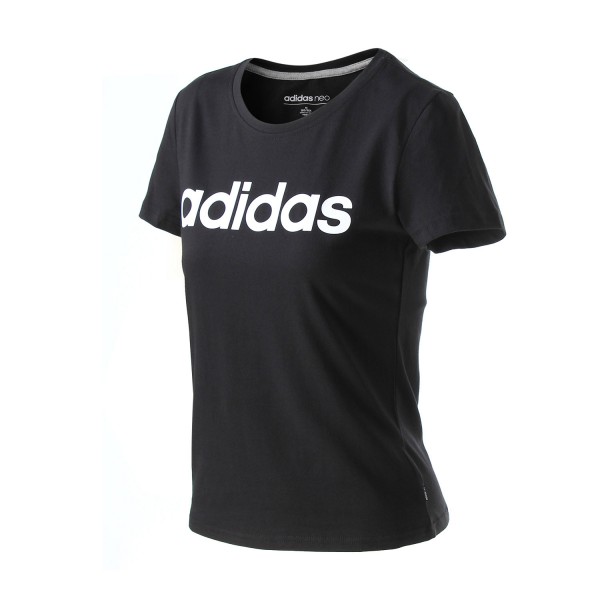 adidas阿迪达斯NEO女服装短袖T恤2017年新款运动服BP6341