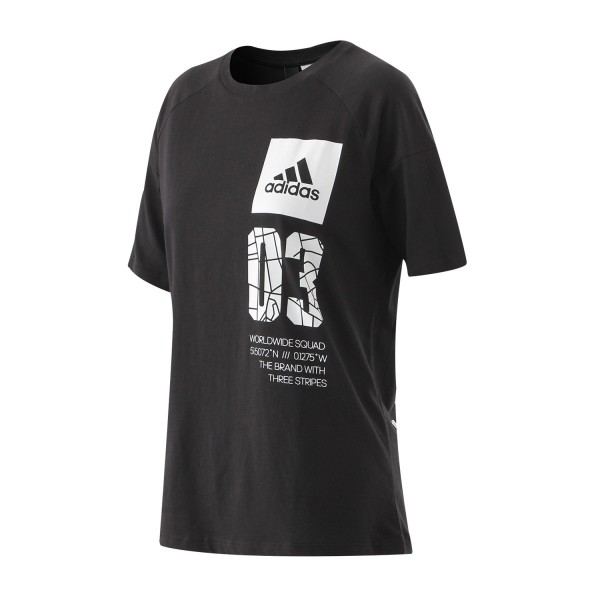adidas阿迪达斯女装短袖T恤运动服BK4298
