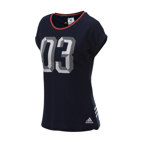 adidas阿迪达斯女装短袖T恤运动服BK5030