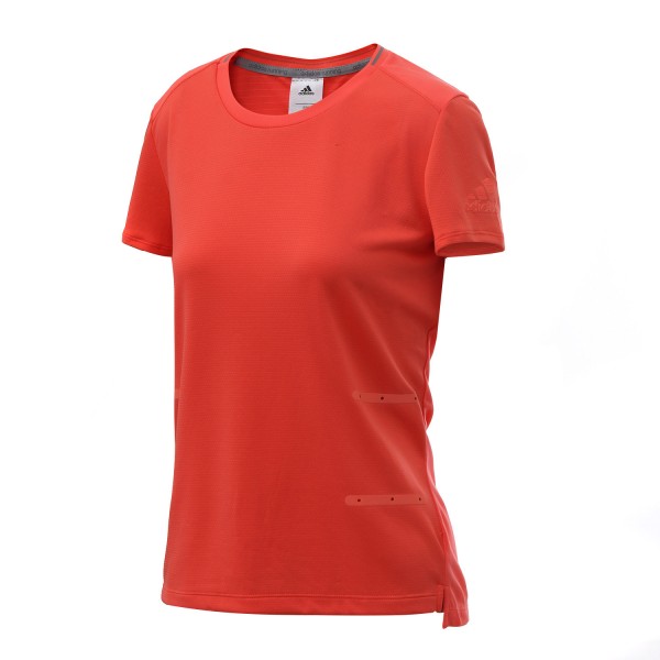 adidas阿迪达斯女装短袖T恤跑步运动服BR9758