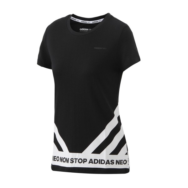 adidas阿迪达斯NEO女服运动服短袖T恤CD1249