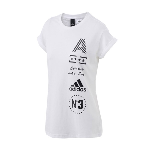 adidas阿迪达斯女装短袖T恤运动服CD1128