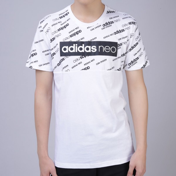 adidas阿迪达斯NEO男子短袖T恤17年新款休闲运动服CD3985