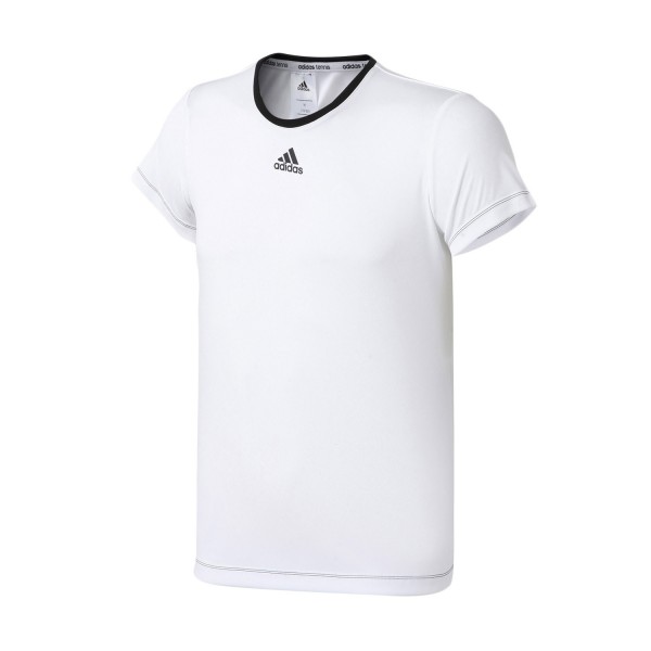 adidas阿迪达斯女子短袖T恤网球训练休闲运动服AZ4081