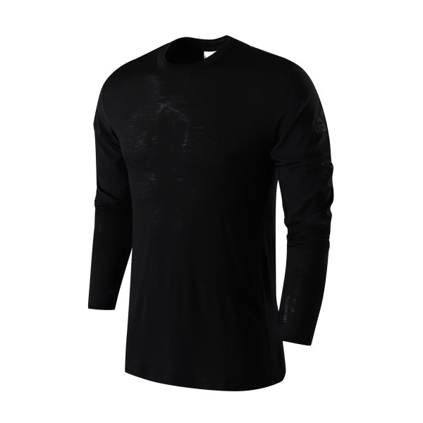 adidas阿迪达斯男子长袖T恤卫衣17新款保暖训练健身运动服CE9984