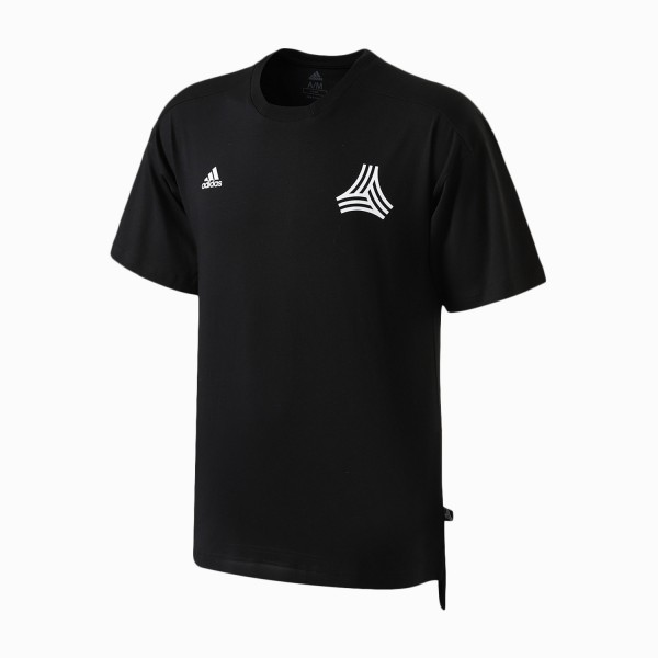 adidas阿迪达斯男子短袖T恤足球训练休闲运动服CE4900