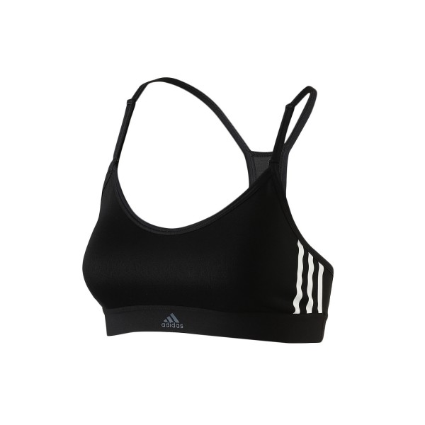 adidas女子轻度支撑运动胸衣瑜伽跑步训练运动服CF3402