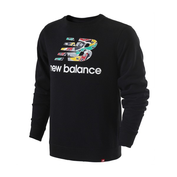New Balance/NB男装长袖T恤运动休闲针织上衣AMT81571