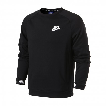 Nike耐克男装长袖T恤圆领针织保暖运动休闲套头衫861745