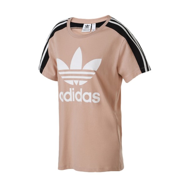 adidas阿迪达斯三叶草女子短袖T恤休闲运动服CY9933