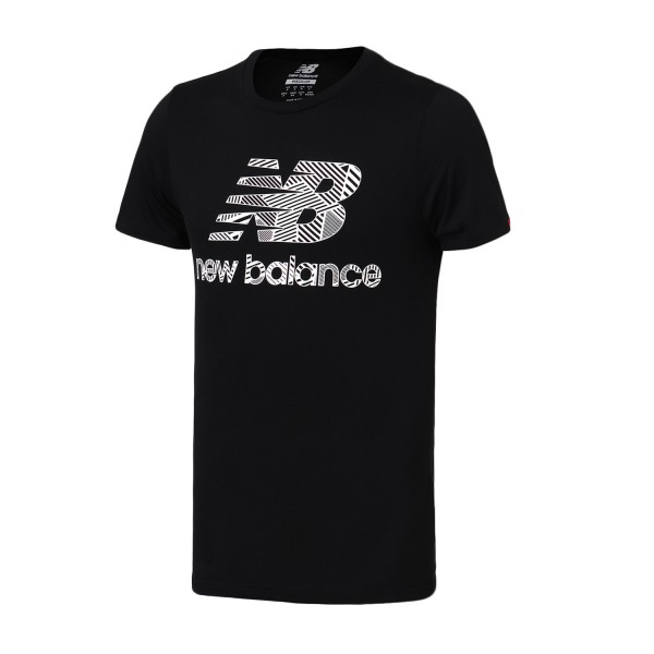New Balance/NB男短袖T恤夏季针织圆领休闲上衣AMT81594