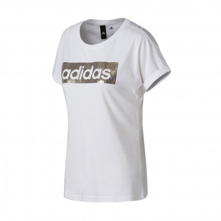 adidas阿迪达斯女子短袖T恤休闲运动服DT2517