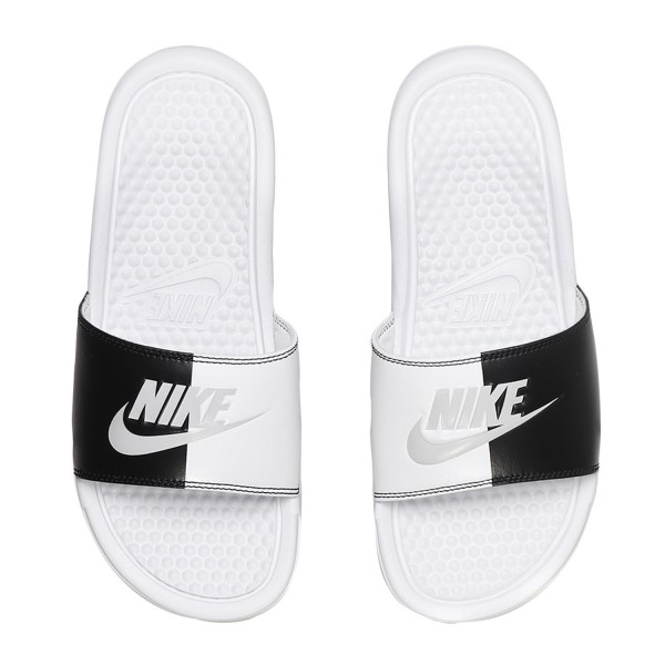 NIKE耐克女鞋拖鞋夏季新款黑白撞色轻便凉鞋沙滩鞋343881