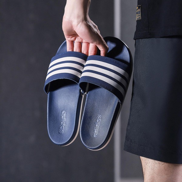 adidas阿迪达斯男子拖鞋时尚凉拖休闲运动鞋AP9970