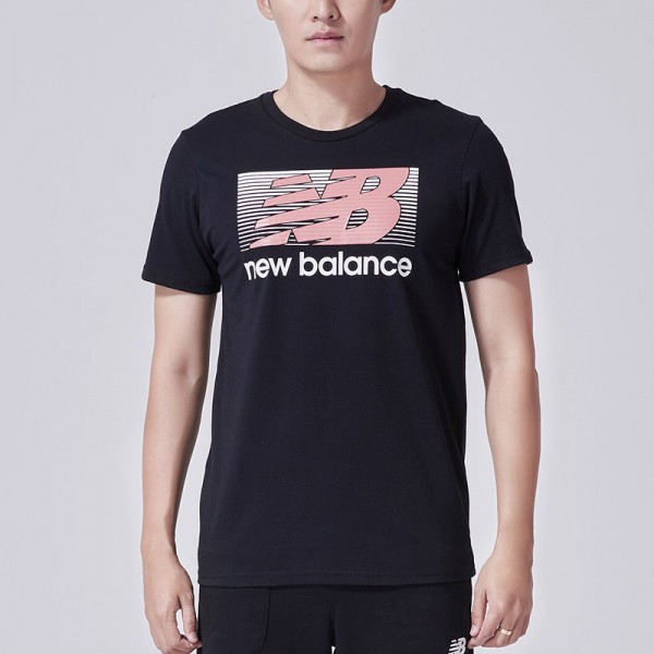 New Balance/NB男装短袖T恤休闲针织运动上衣AMT81537