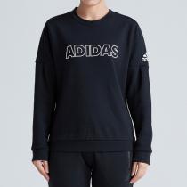 adidas阿迪达斯女子卫衣运动型格套头衫休闲运动服DV3318
