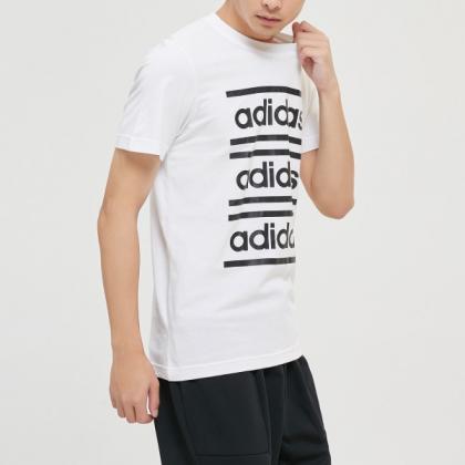 阿迪达斯EI5619】阿迪达斯男服短袖T恤跑步健身运动休闲服装|