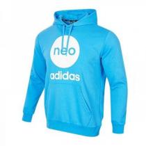 Adidas阿迪达斯NEO男装女装运动服针织套头连帽卫衣HM2001