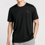 Adidas阿迪达斯男装运动服梭织圆领短袖T恤HC0409