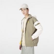 Adidas阿迪达斯NEO男装运动服梭织连帽风衣HD4640